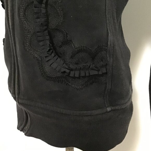 Lululemon Cuddle Up Jacket *Ruffle Black Size 4 - Picture 11 of 16